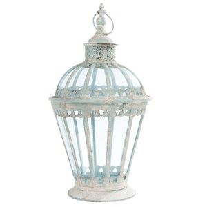 Kovová kulatá vintage lucerna - Ø 29*55 cm 6Y2109 obraz