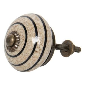 Mramorová keramická úchytka - Ø 4 cm 64176 obraz