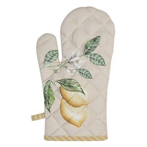 Bavlněná kuchyňská chňapka s citronem Lemons & Leafs - 16*30 cm LEL44 obraz