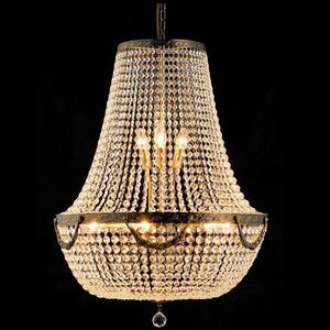 Hnědozlatý antik křišťálový lustr Ethan - Ø 60*85/200 cm E14/max 12*40W 5LL-CR51 obraz