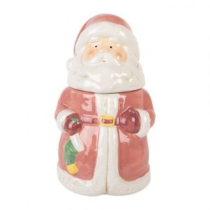 Keramická dóza Santa Claus - Ø 15*26 cm 6CE2215 obraz