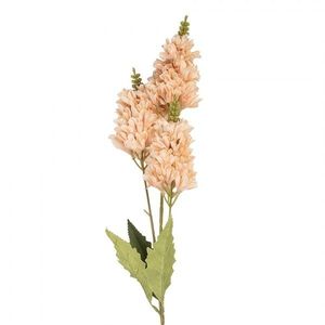 Dekorace umělá květina se světle růžovým květem - 10*7*74 cm 5PL0190LP obraz
