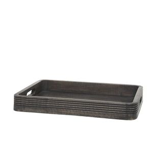 Granitový antik dřevěný servírovací podnos s uchy Tours Tray - 30*40 cm 61087825 obraz
