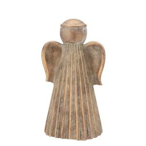 Zlatá antik cementová dekorace anděl Angel Gold S - 9*7*12 cm 571565 obraz