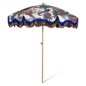 Barevný slunečník s třásněmi Traditional Blend - Ø 200*230 cm MOU5013 obraz