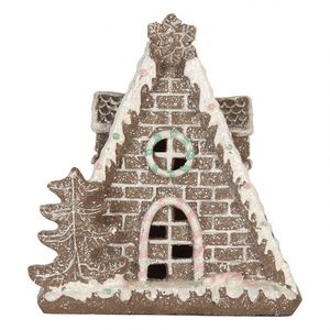 Perníková LED chaloupka Gingerbread Cotti - 17*10*18 cm 6PR5824 obraz