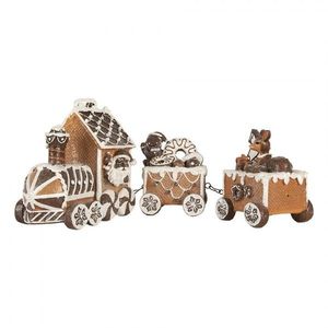 Vánoční perníkový vláček Gingerbread Train - 33*10*15 cm 6PR5856 obraz
