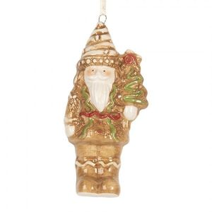Závěsná ozdoba perníkový Louskáček Gingerbread Cott - 6*4*11 cm 6CE2352 obraz