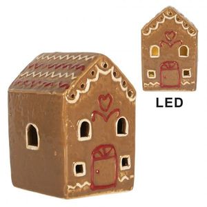 Perníková LED chaloupka Gingerbread Cott - 7*6*9 cm 6CE2340 obraz