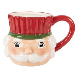 Keramický hrnek Louskáček Nutcracker - 14*11*10 cm / 350 ml 6CEMU0221 obraz