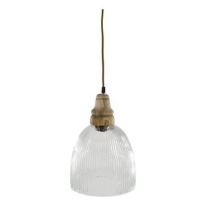 Závěsné skleněné světlo Mirabelle - Ø 23*33 cm 71143900 obraz