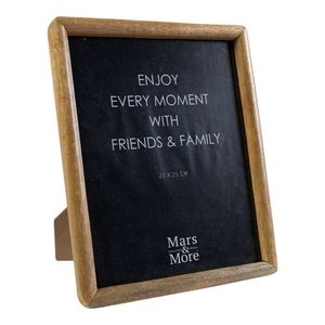 Dřevěný fotorámeček z mangového dřeva - 22*2*27cm / 20*25cm NHFLMH2025 obraz