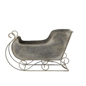 Zinkové antik kovové sáně Dreaming Christmas - 26*10*16 cm 52085900 obraz