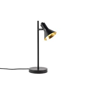 Moderní stolní lampa černá se zlatem 1-světlo - Magno obraz