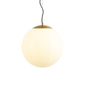 Skandiánské závěsné svítidlo s opálovým sklem 40 cm - Ball 40 obraz