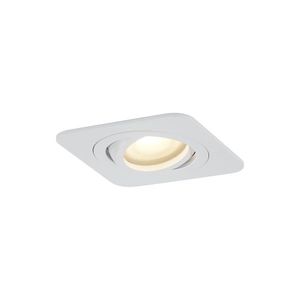 Kulaté zapuštěné bodové svítidlo bílé GU10 50mm otočné a naklápěcí IP44 - Alberto obraz