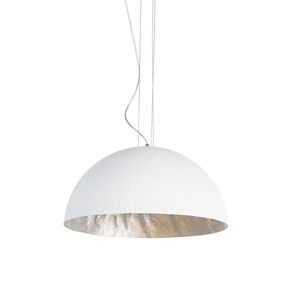 Moderní závěsné svítidlo bílé 50 cm - Magna obraz
