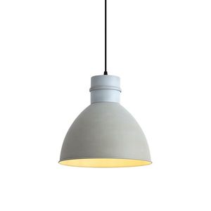 Závěsná lampa ve venkovském stylu šedá - Dory obraz