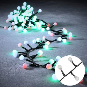 Světelný řetěz zelený s 550 LED světly s více barvami 14m IP44 - Comet obraz