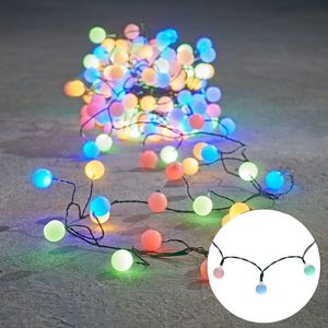 Světelný řetěz zelený se 140 LED světly 3, 5 m IP44 - Dasher obraz
