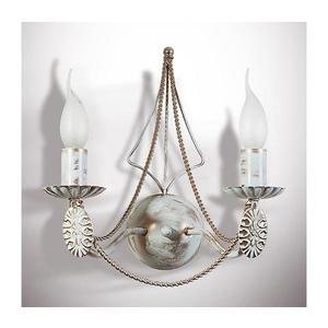 Nástěnné svítidlo VANESSA 2xE14/40W/230V světlé 30132-cl221-pla000-cp000 obraz
