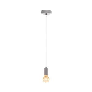 EGLO 49015 - Lustr na lanku YORTH-P 1xE27/60W/230V 49015 obraz