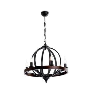 Lustr na řetězu KYOLN 6xE14/40W/230V 60409-cl443-pla000-cp000 obraz