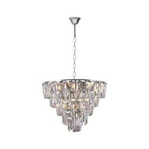Křišťálový lustr na řetězu CHELSEA 6xE14/40W/230V ML6001 obraz