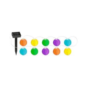 LED Solární řetěz 10xLED/1, 2V 3, 7m IP44 multicolor GL-11227B obraz