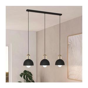 Eglo 99694 - Lustr na lanku CALMANERA 3xE27/40W/230V černá 99694 obraz