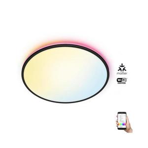 WiZ - LED RGBW Stmívatelné stropní svítidlo RUNE LED/21W/230V černá Wi-Fi 8719514554290 obraz