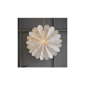 Markslöjd 705945 - Vánoční dekorace MARAVILLA 1xE14/25W/230V pr. 60 cm bílá 705945.00 obraz