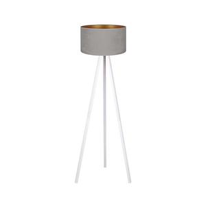 Brilagi - Stojací lampa VELVET 1xE27/60W/230V bílá/šedá AS0465+DU82498 obraz