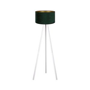 Brilagi - Stojací lampa VELVET 1xE27/60W/230V bílá/zelená AS0465+DU82474 obraz