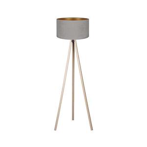 Brilagi - Stojací lampa VELVET 1xE27/60W/230V béžová/šedá AS0463+DU82498 obraz