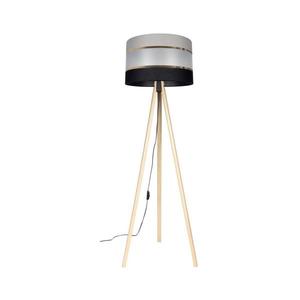Stojací lampa CORAL 1xE27/60W/230V béžová/černá/šedá/zlatá AS0463+BE0793 obraz