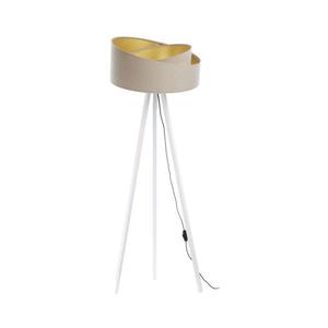 Stojací lampa GALAXY 1xE27/60W/230V béžová/bílá AS0465+BS0384 obraz