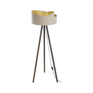 Stojací lampa GALAXY 1xE27/60W/230V béžová/hnědá AS0464+BS0384 obraz