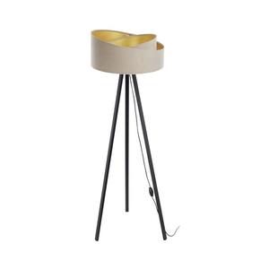 Stojací lampa GALAXY 1xE27/60W/230V béžová/wenge AS0466+BS0384 obraz