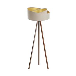 Stojací lampa GALAXY 1xE27/60W/230V béžová/wenge AS0462+BS0384 obraz