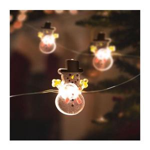 LED Vánoční řetěz 10xLED/2xAA 1, 2m teplá bílá gl-58920 obraz