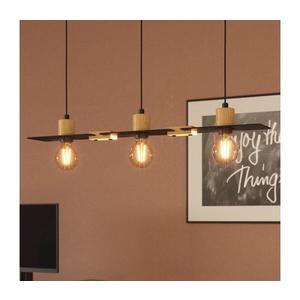 Eglo 43752 - Lustr na lanku BRAMERTON 3xE27/40W/230V 43752 obraz