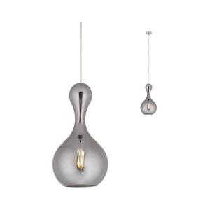 Redo 01-2259 - Lustr na lanku LOB 1xE27/42W/230V pr. 22 cm šedá 01-2259 obraz
