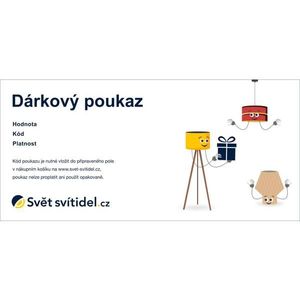 Dárkový poukaz v libovolné hodnotě obraz