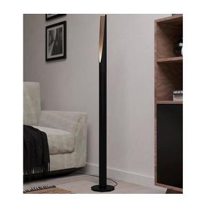 Eglo 900877 - LED Stojací lampa BARBOTTO 1xGU10/4, 5W/230V černá/hnědá 900877 obraz
