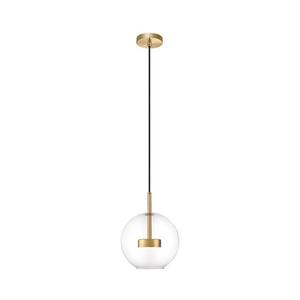 Zuma Line P0428-01J-L4AC - LED Lustr na lanku ENCELADUS LED/5W/230V zlatá P0428-01J-L4AC obraz