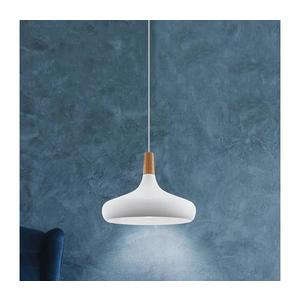 Eglo 901179-Lustr na lanku SABINAR 1xE27/40W/230V pr.40cm bílá- 901179 obraz