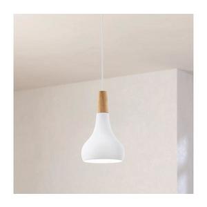 Eglo 901177-Lustr na lanku SABINAR 1xE27/60W/230V pr.18cm bílá 901177 obraz