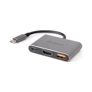 USB hub 3v1 100W HDMI 4K PMH9991T obraz