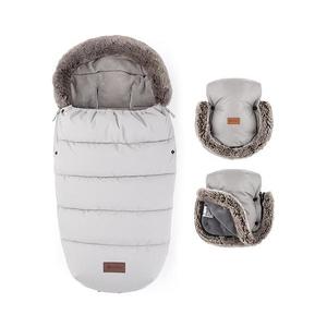 PETITE&MARS -SADA Dětský fusak 4v1 COMFY + rukávníky na kočárek Champagne Shower VP-F187210 obraz